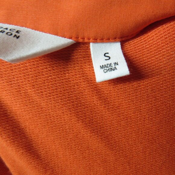 Candace Cameron Bure Lightweight French Terry Y Neck Collared Dress Size Small - Picture 2 of 9